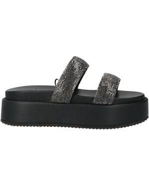 Buffalo Sandals - Black