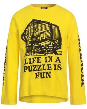 Public Possession On & On T-Shirt Organic Cotton - Yellow