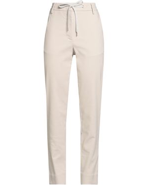 Eleventy Trousers Cotton, Polyamide, Elastane - Natural