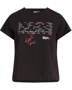 B.yu T-Shirt Cotton - Black