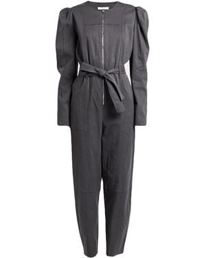 SILENCE LIMITED Charcoal Jumpsuit Lyocell, Cotton, Elastane - Grey