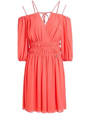 Rebel Queen Mini Dress Polyester - Red