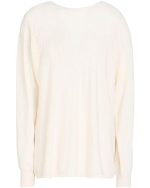 Alberta Ferretti Pullover - Weiß