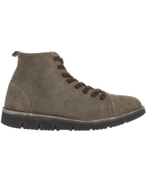 Natural World Botines de caña alta - Marrón