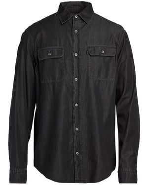 Paul & Shark Denim Shirt - Black