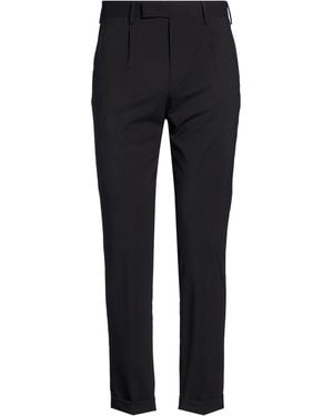 Germano Trousers Virgin Wool, Elastane - Black