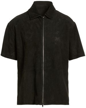 John Varvatos Shirt Goat Skin - Black