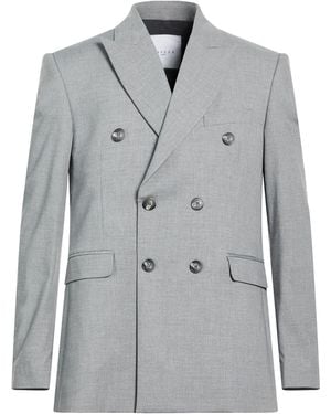 Gaelle Paris Light Blazer Polyester, Viscose, Elastane - Gray
