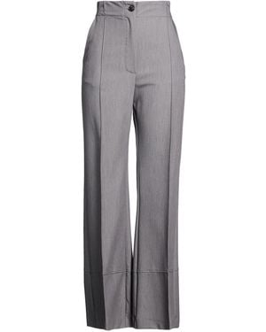 ALESSIA SANTI Trousers Polyester, Viscose, Elastane - Grey