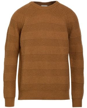 Altea Camel Sweater Virgin Wool - Brown