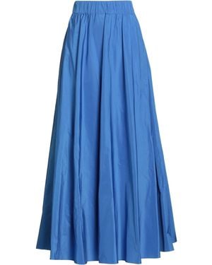 P.A.R.O.S.H. P.A.R.O..H. Maxi Skirt Polyester - Blue