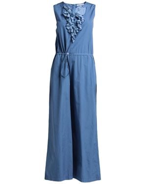 European Culture Jumpsuit - Blue