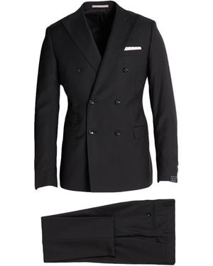 Paoloni Anzug - Schwarz