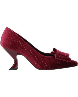 Ovyè Court Shoes - Red