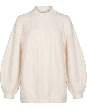 Free People Rollkragenpullover - Weiß