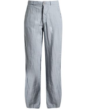 Armani Collezioni Pants Linen - Gray