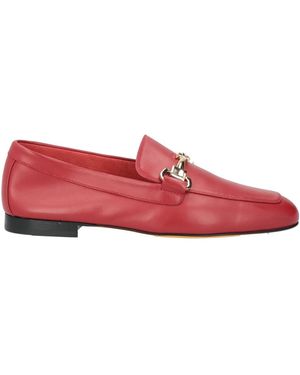 Doucal's Loafers Leather - Red
