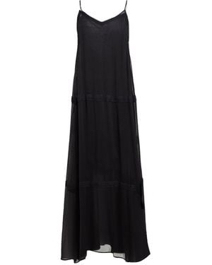 Isabel Benenato Maxi Dress - Black