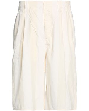 Sunnei Shorts & Bermuda Shorts Cotton - Natural