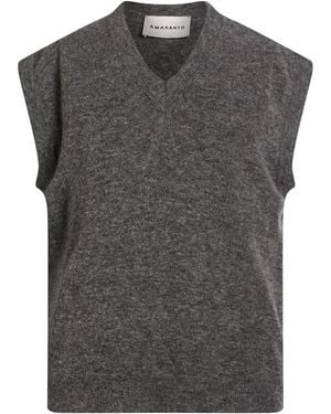 Amaranto Sweater Alpaca Wool, Polyamide, Cashmere, Wool, Elastane - Gray