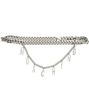Moschino Couture Belt Metal - Metallic