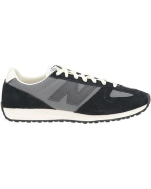New Balance Trainers Leather, Textile Fibres - Black