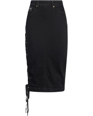 Versace Jeans Couture Gonna Jeans - Nero