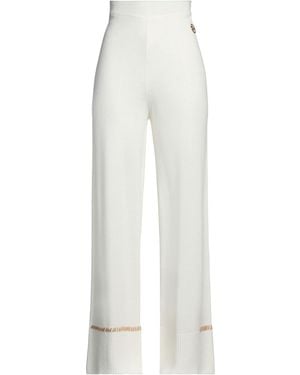 Gaelle Paris Trousers Acrylic - White