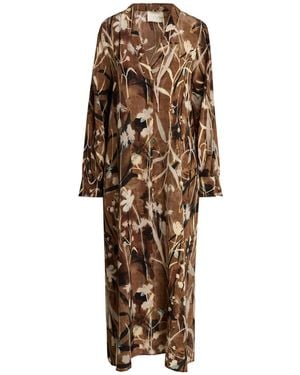 Momoní Maxi Dress Silk - Natural