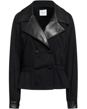 Exte Blazer Viscose, Nylon, Elastane, Polyurethane, Polyester - Black