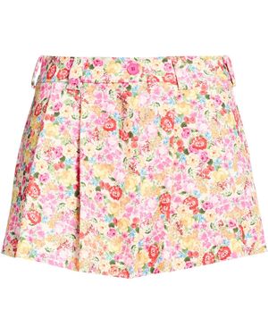 ViCOLO Mini Skirt Polyester, Elastane - Pink