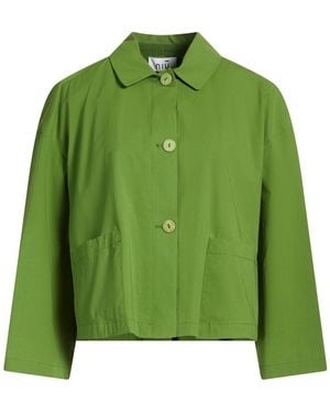 Niu Jacket Cotton, Elastane - Green