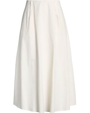 Alysi Maxi Skirts - White
