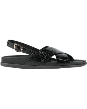 Ancient Greek Sandals Sandals - Black