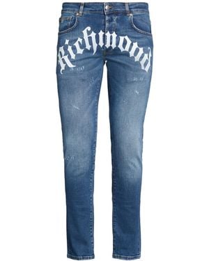 John Richmond Pantalon En Jean - Bleu