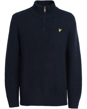 Lyle & Scott Turtleneck - Blue