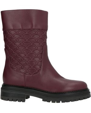 Sergio Rossi Stiefelette - Lila
