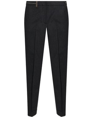 Peserico Pants Wool, Polyester, Elastane - Black