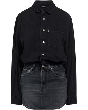 Haikure Mini Dress Cotton, Lyocell - Black
