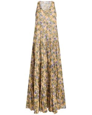 Attic And Barn Maxi Dress Cotton - Natural