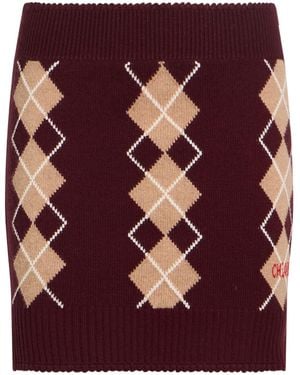 Chloé Mini Skirt - Purple