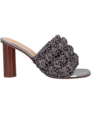 JW Anderson Sandals Textile Fibres, Leather - Brown