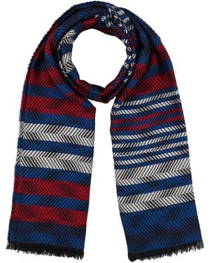 Missoni Scarf Virgin Wool, Modal, Cotton, Viscose - Blue