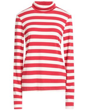 Shirtaporter T-Shirt Viscose, Polyester, Elastane - Red
