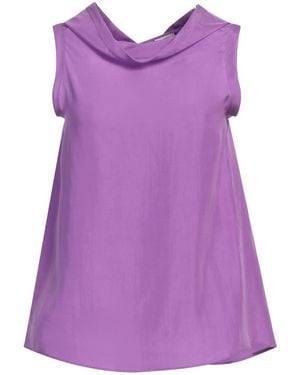 Alysi Top Silk - Purple