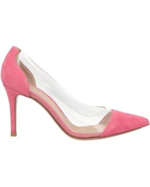 Gianvito Rossi Pumps Leather, Plastic - Pink