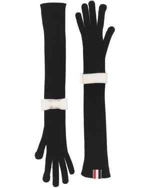 Thom Browne Gloves - Black