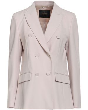 SEVENTY VENEZIA Blazer Polyester, Virgin Wool, Elastane - Natural