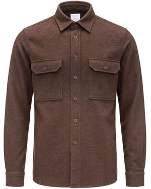 Xacus Shirt Cotton - Brown