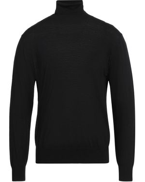 Ballantyne Turtleneck Wool - Black